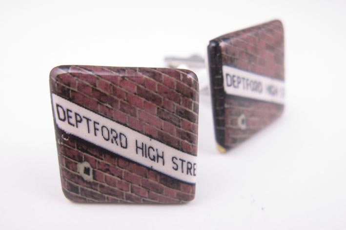 View Deptford High Street cufflinks